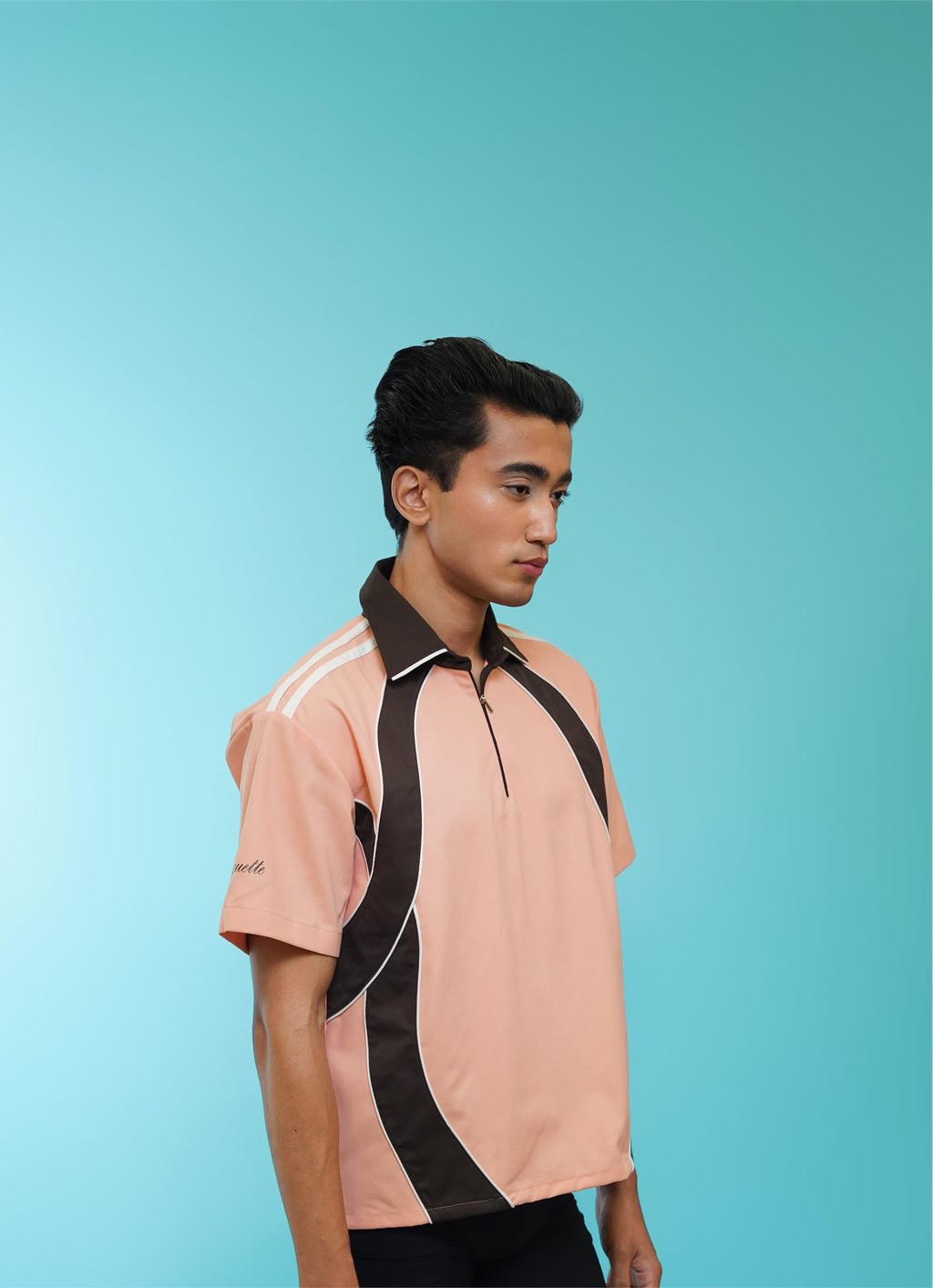 Pitch polo ZIP tee