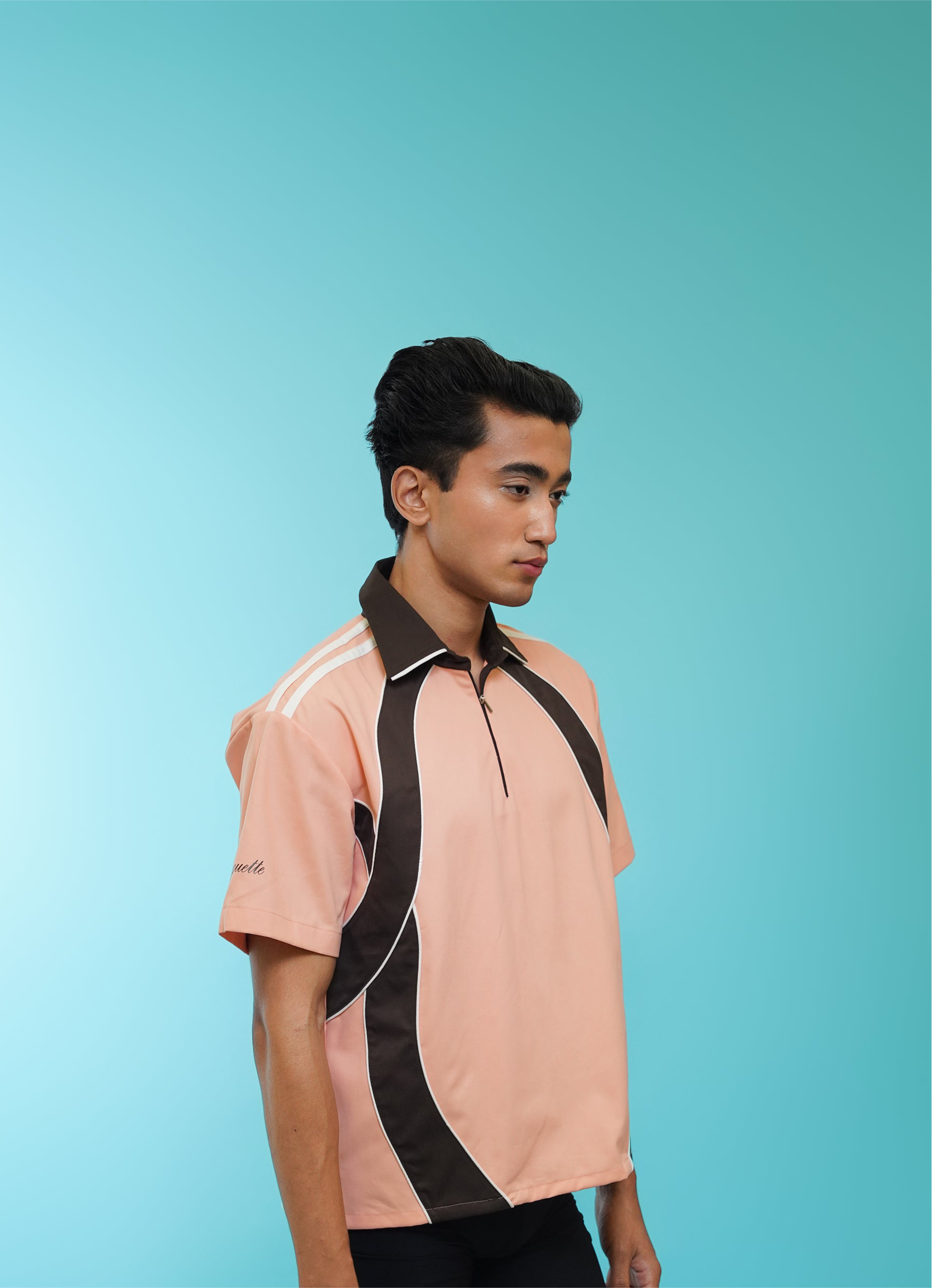 Pitch polo ZIP tee