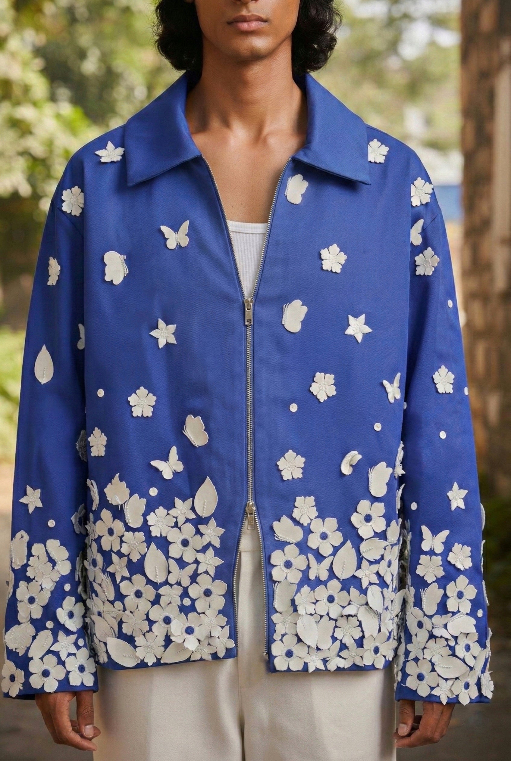 The Azure bloom jacket