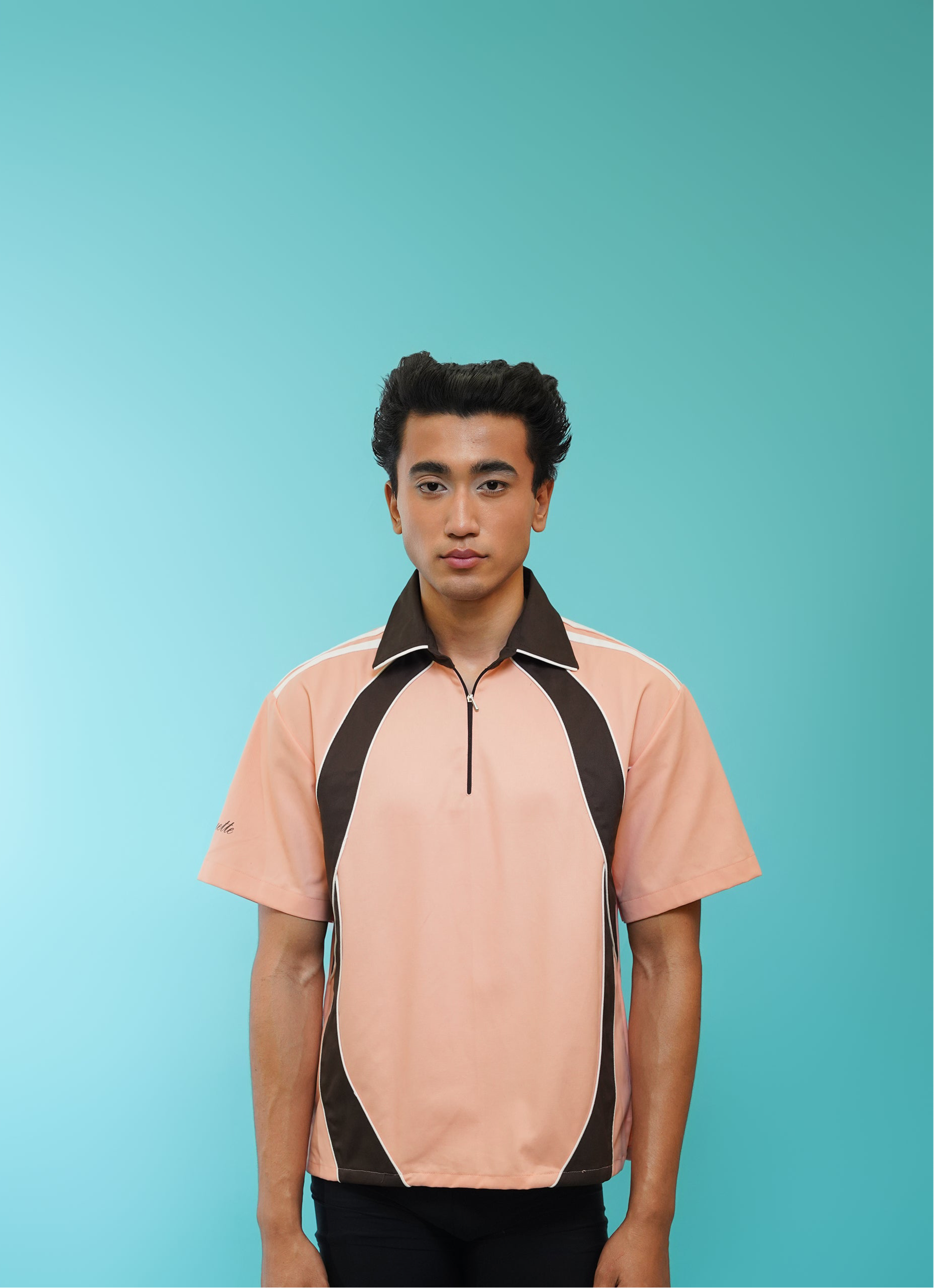 Pitch polo ZIP tee