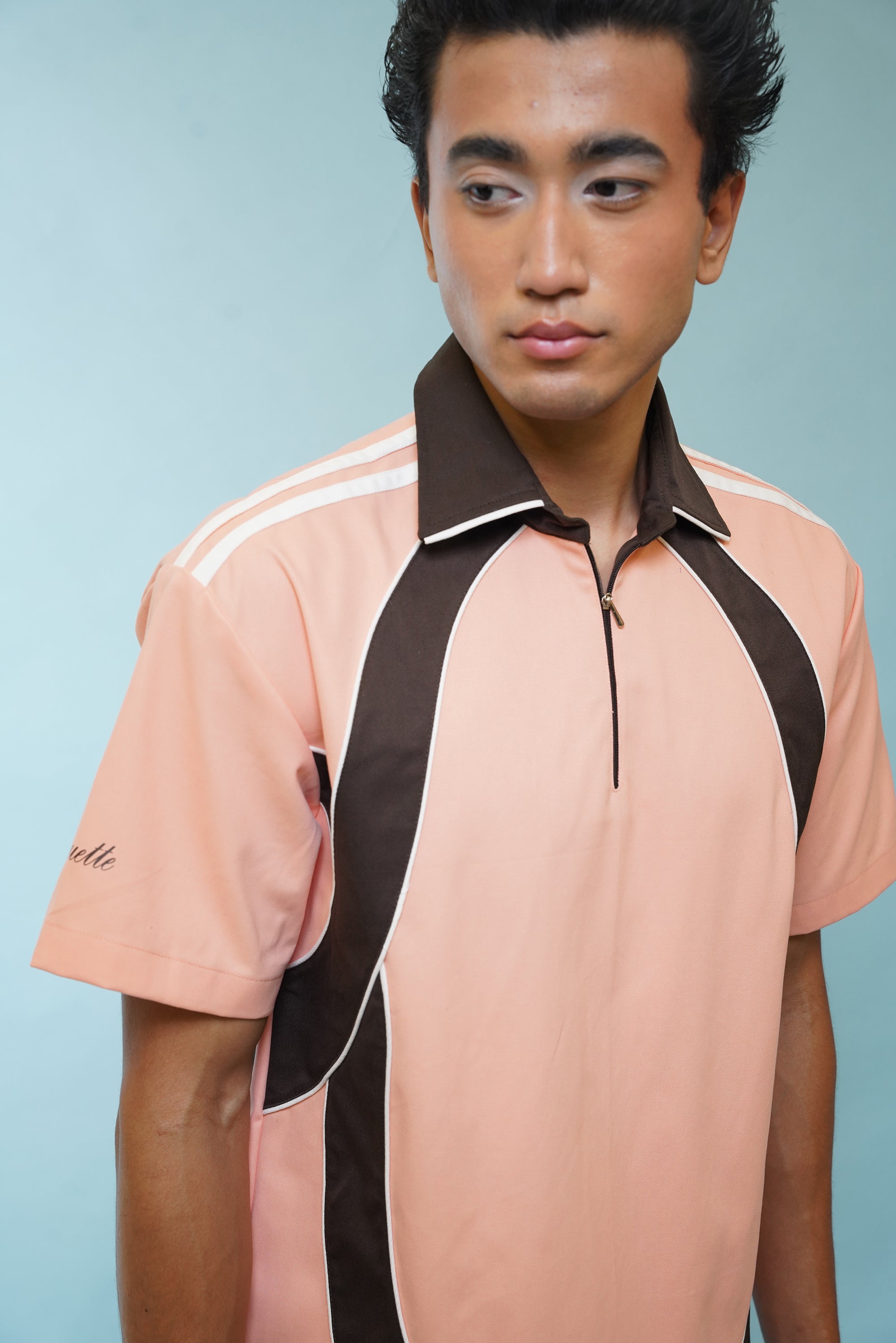 Pitch polo ZIP tee